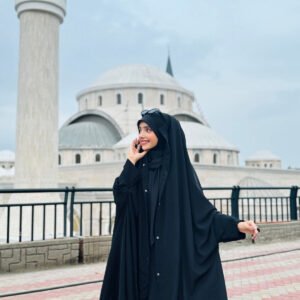 IRANI CHADAR WITH SLEEVES & BUTTONS